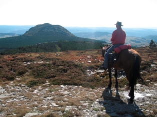 Rando cheval auvergne